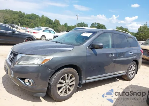 2013 Nissan Pathfinder Sl из США, поврежденный, VIN 5N1AR2MM2DC687243